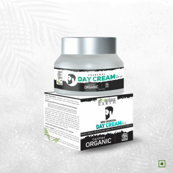 charcoal day cream