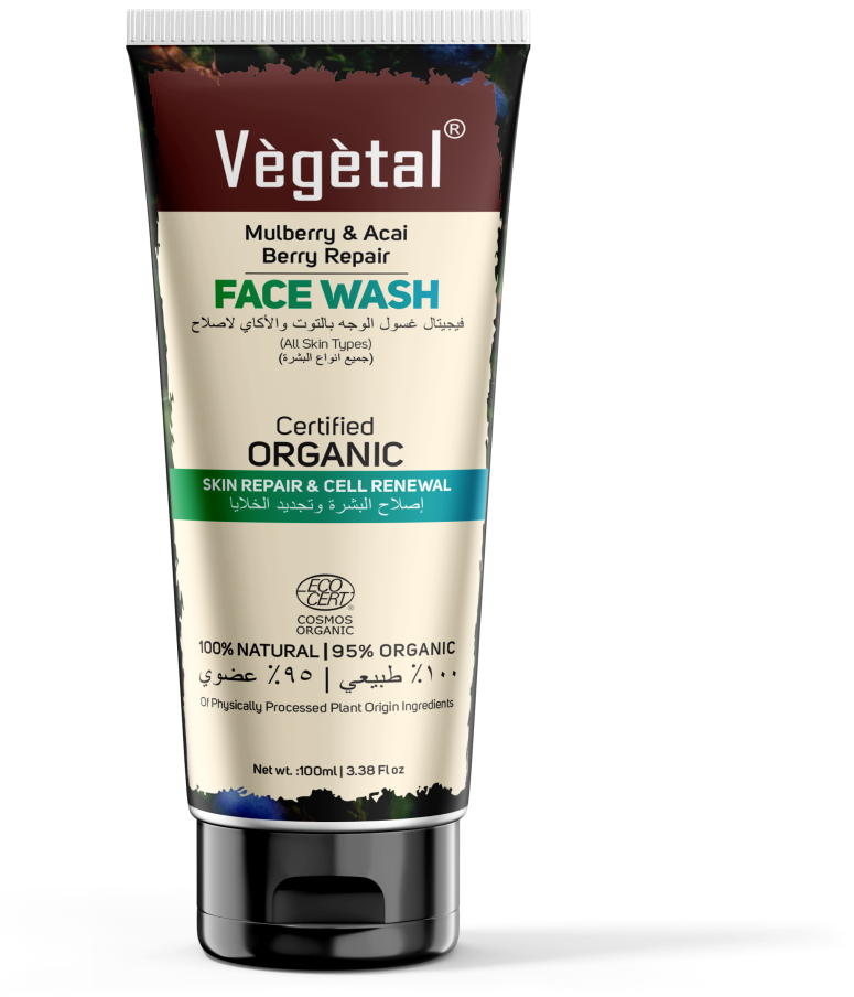 Vegetal Mulberry & Acai berry Repair Face wash