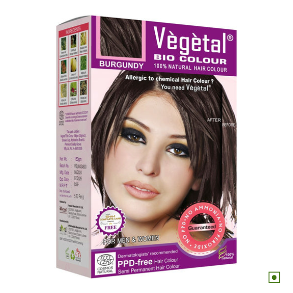 hair colour burgundy