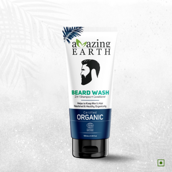 organic beard wash