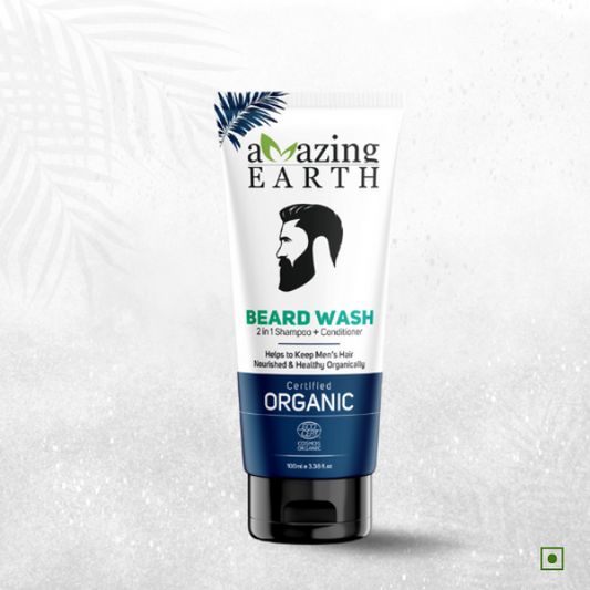 organic beard wash