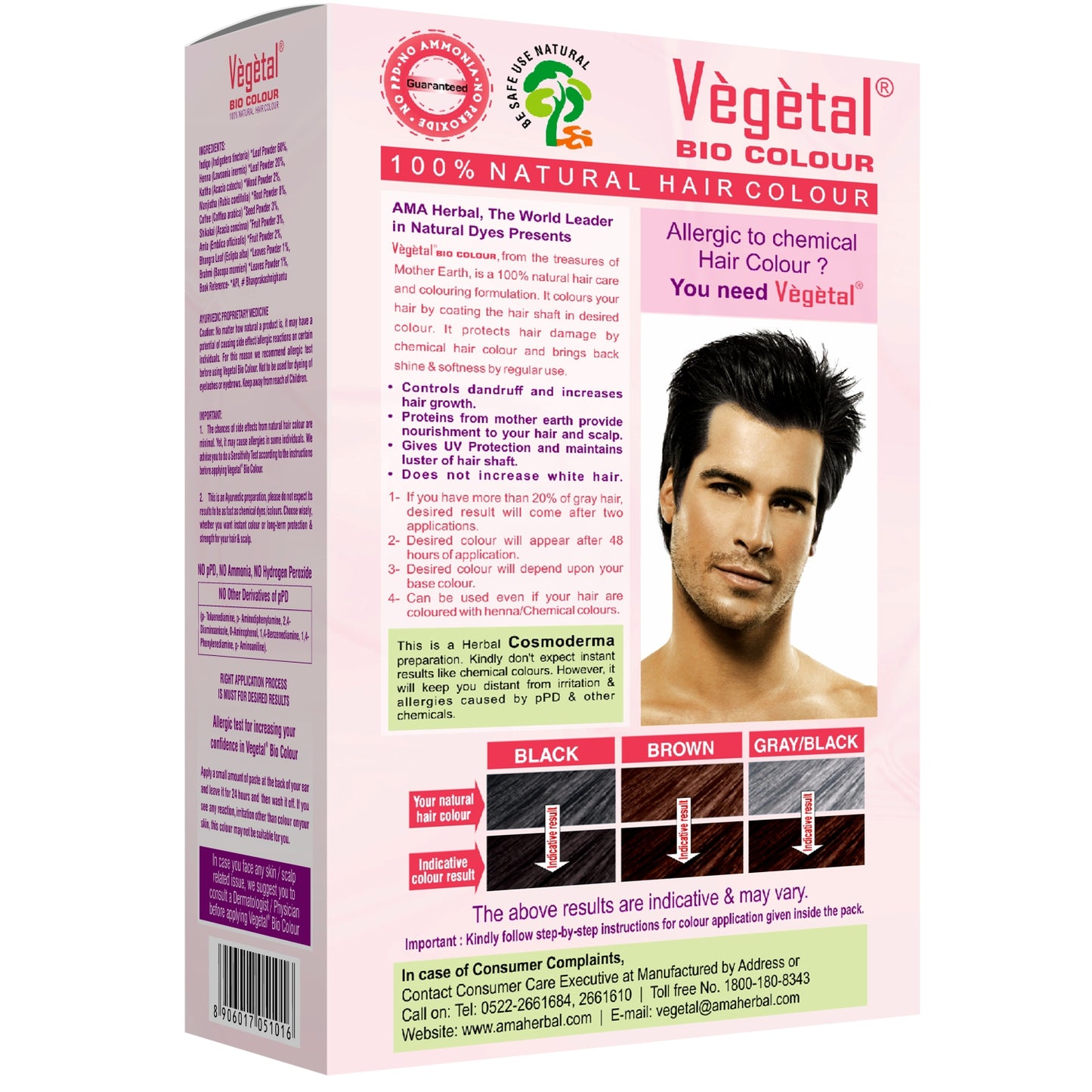 hair colour for men