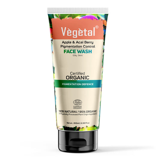 Vegetal Apple & Acai Berry Pigmentation Control Face Wash