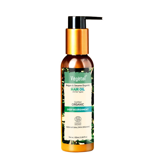Vegetal Argan & Sesame Organic Hair Oil