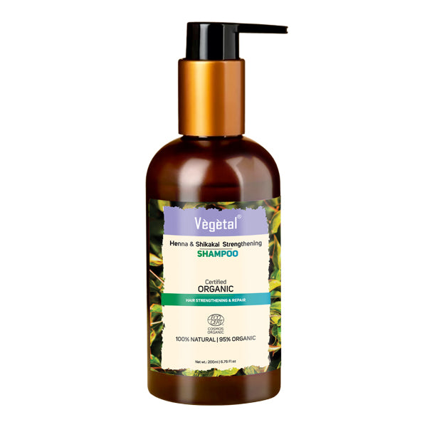 Vegetal Henna & Shikakai Stregthening Shampoo