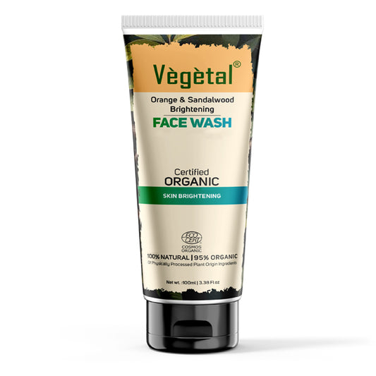 Vegetal Orange &  Sandalwood Brightening Face wash