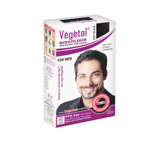 Vegetal Bio Colour Soft Black For Men