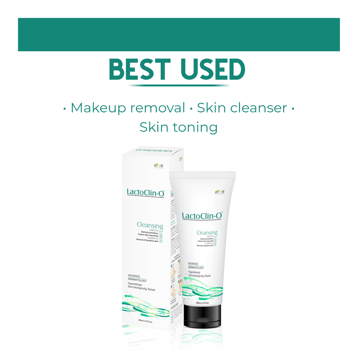 Lactoclin O : Soap Free Cleansing Lotion