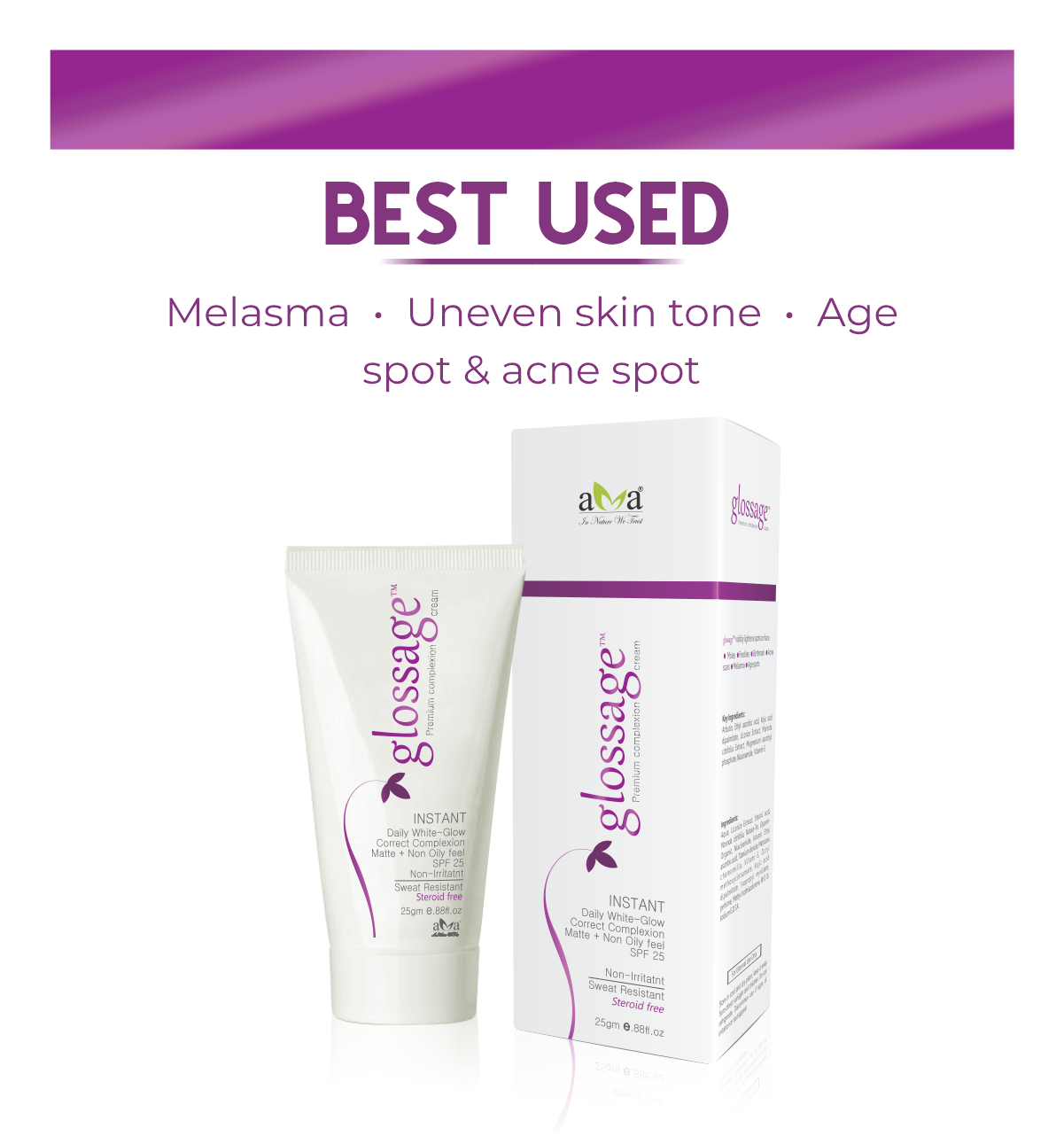 Glossage Premium Complexion Cream