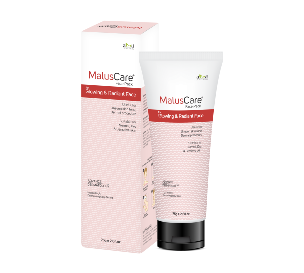 Maluscare Face Pack For Normal Skin With Apple Extract