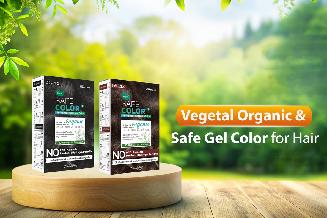 vegetal gel color for hair