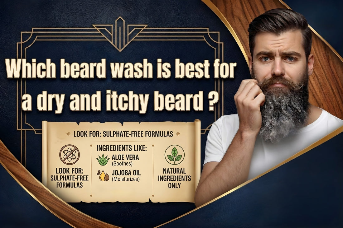 beard wash for a dry and itchy beard