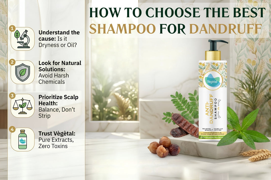 Choose the Best Shampoo for Dandruff