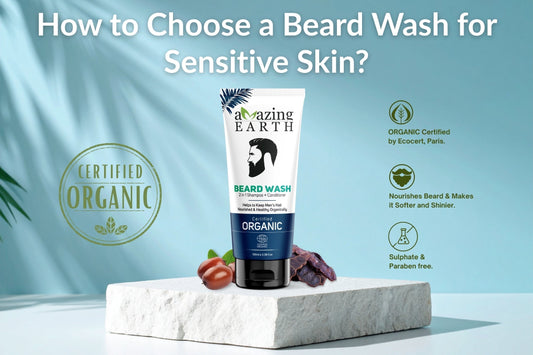 How to Choose a Beard Wash for Sensitive Skin?