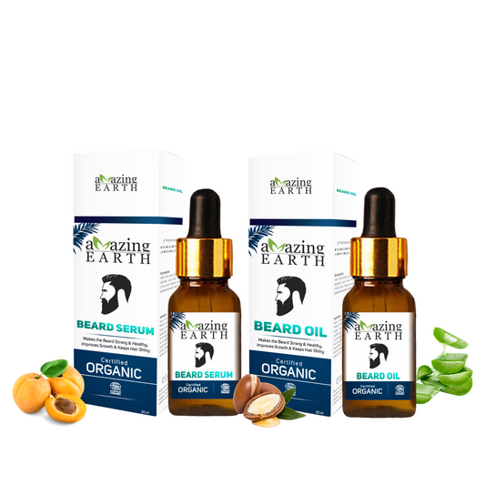 AMAzing Earth has brought its 100% natural Beard Oil + Beard Serum Combo