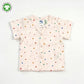 Bamoki 100% GOTS-Certified Organic Cotton Romper (Jhabla) Style for Boys & Girls Dyed with 100% Organic Dyes with Heart Print