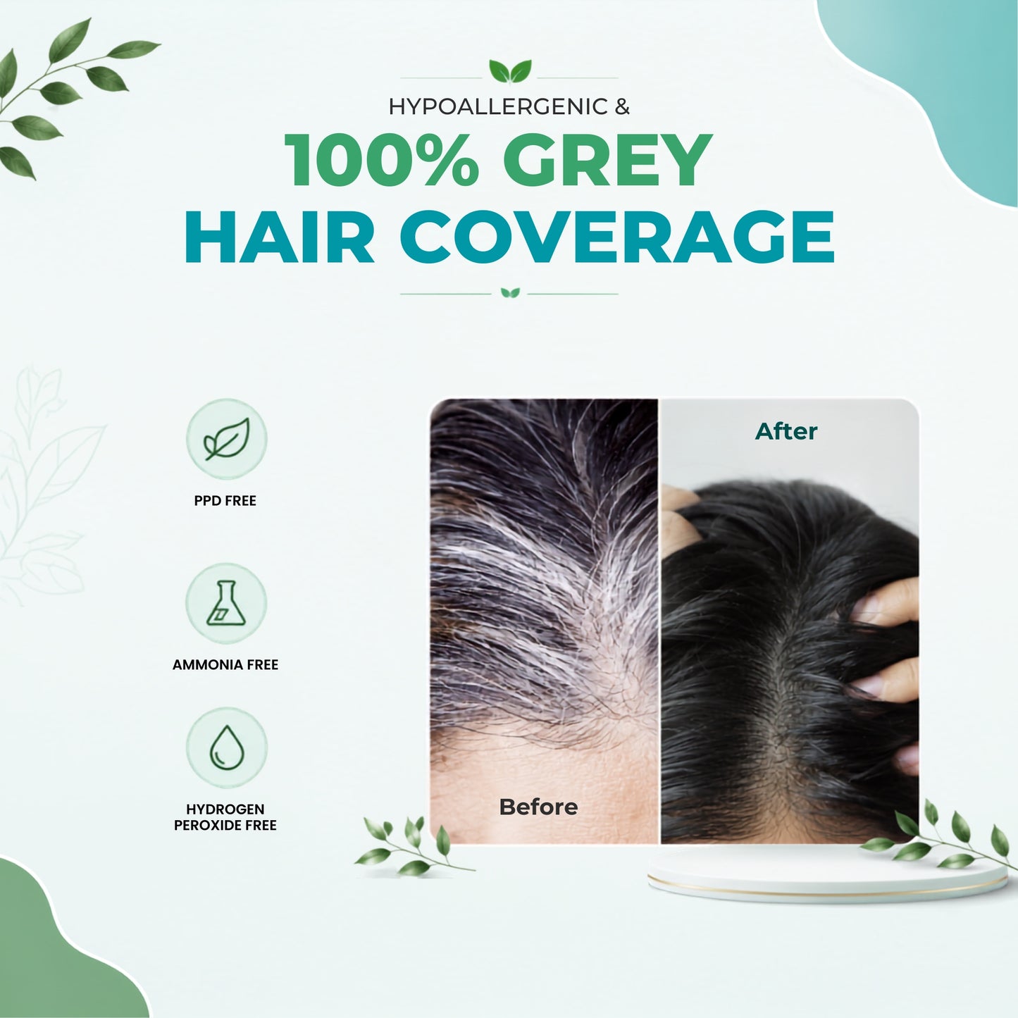 Vegetal SafeColor™ Soft Black - PPD Free Hair Color