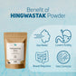 Vegetal Herbal Hingwastak Churna - Traditional Ayurvedic Powder for Digestive Comfort, Gas Relief & Acidity, 100g