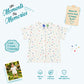 Bamoki 100% GOTS-Certified Cotton Romper (Jhabla) Style for Boys & Girls Dyed with 100% GOTS Dyes with Heart Print