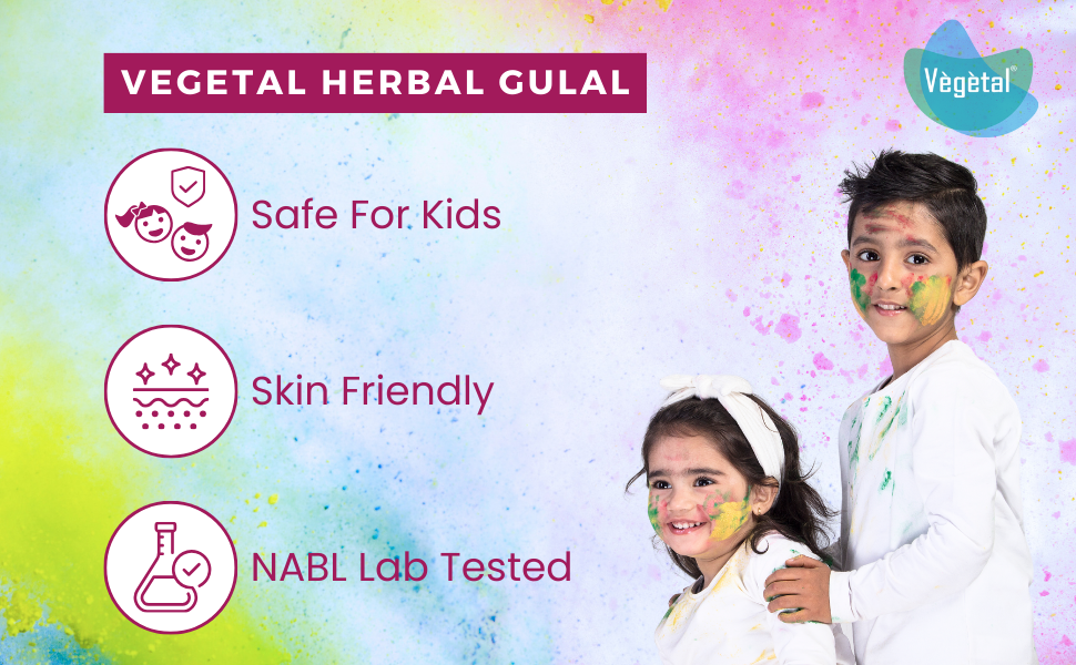 Lustrous Herbal Gulal — Natural, Skin‑Friendly Holi Colour