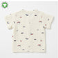 Bamoki 100% GOTS-Certified Organic Cotton Romper (Jhabla) Style for Boys & Girls  Dyed with 100% Organic Dyes with Sailing Boat Print