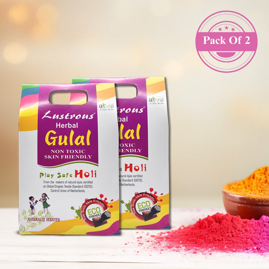 Vegetal Lustrous Herbal Gulal — Natural, Skin‑Friendly Holi Colour