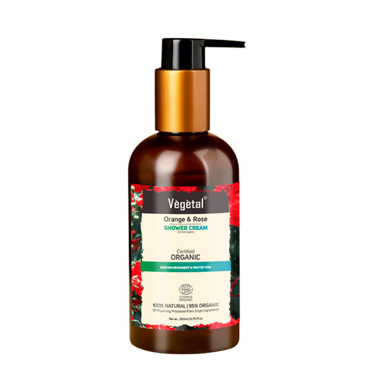 Vegetal Orange & Rose Shower Cream