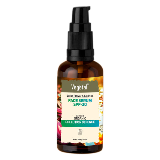 Vegetal Lotus flower & Liquorice face serum