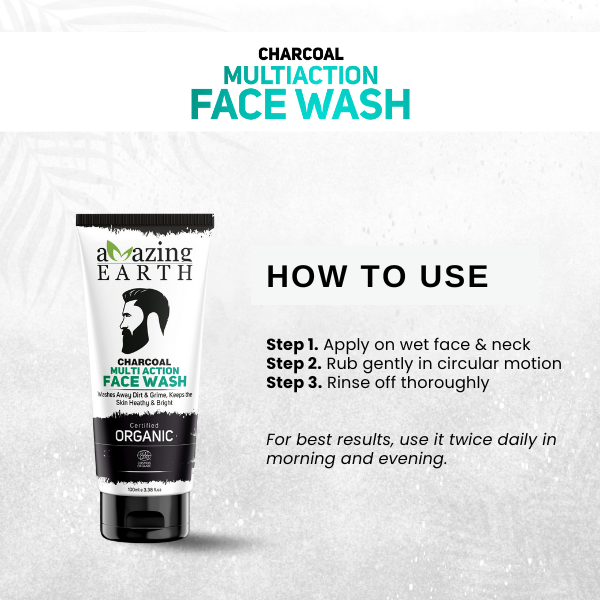 organic face wash