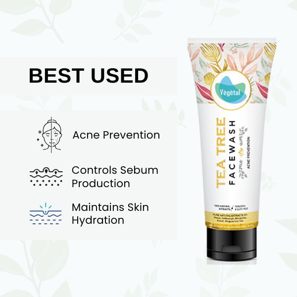Vegetal Tea Tree Face Wash