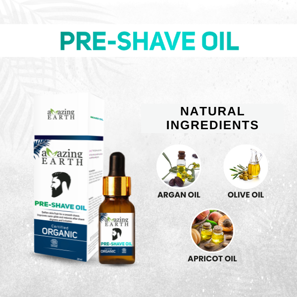 organic pre shave oil