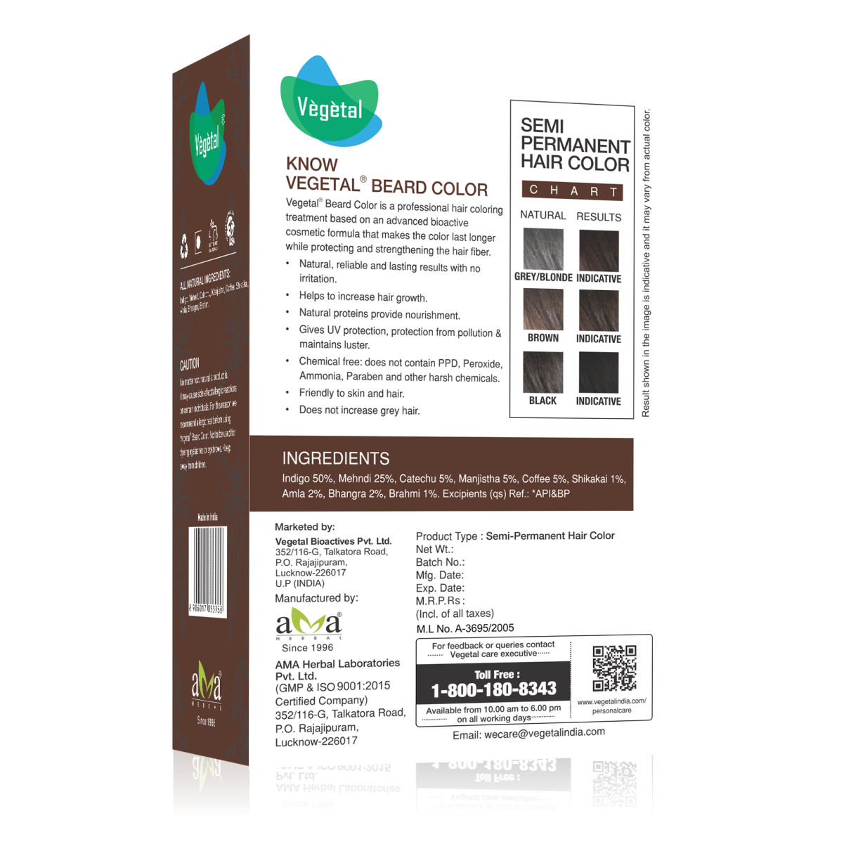 Vegetal SafeColor™ – Dark Brown