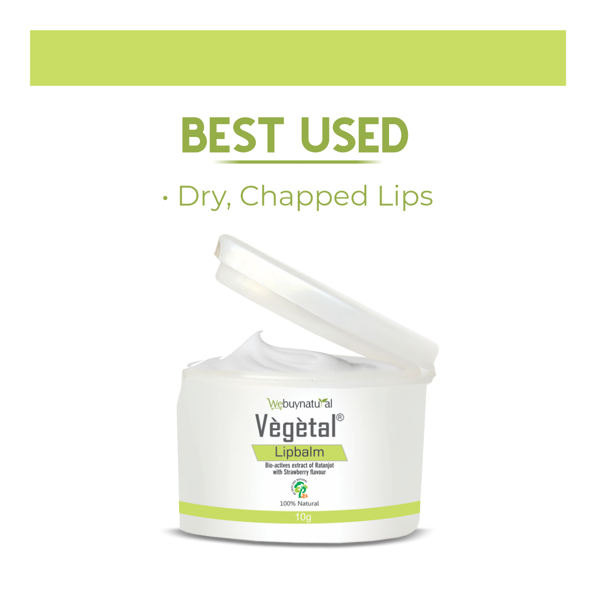 Vegetal Lip Balm